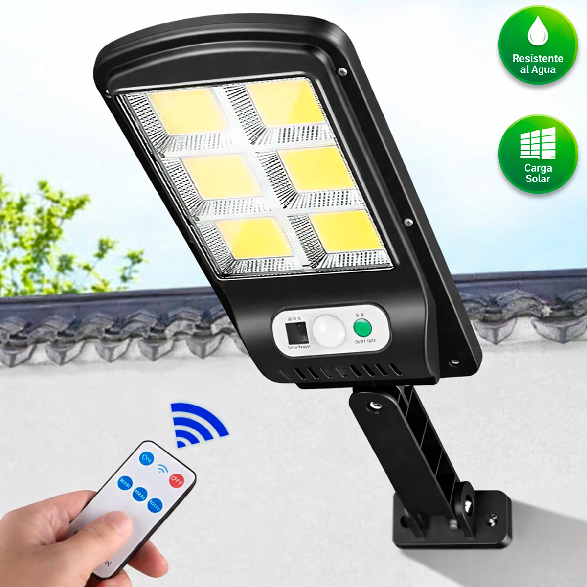 Lampara Solar Exterior Emergencia LS006